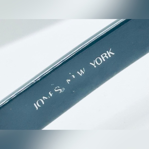 Vintage Jones New York JNS208 Blue Gray Oval Sunglasses Frames Only - Picture 7 of 8